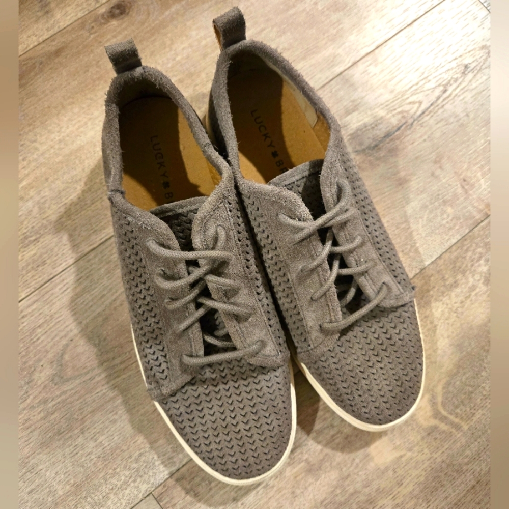 LUCKY BRAND WOVEN SNEAKERS